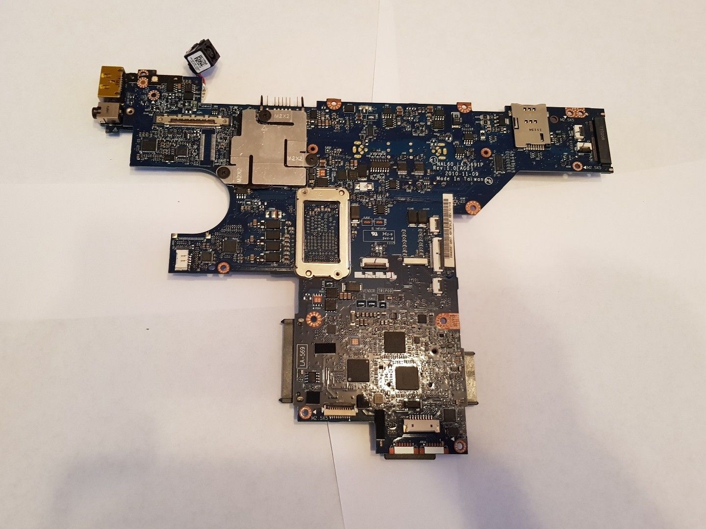 DELL LATITUDE E4310 INTEL I5-560MM 2.67GHZ MOTHERBOARD NAL60